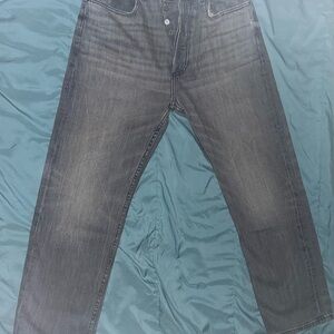 Brand New Rhude Men's classic Fit Gray Jeans,AW 2022, size 32